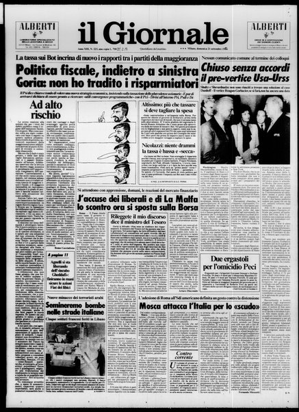 Il giornale : quotidiano del mattino